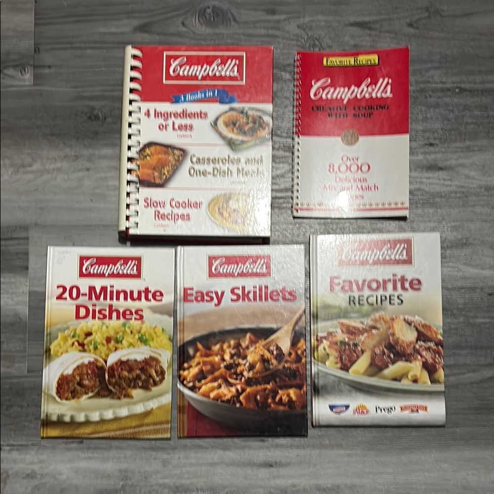 Campbells Recipe Books